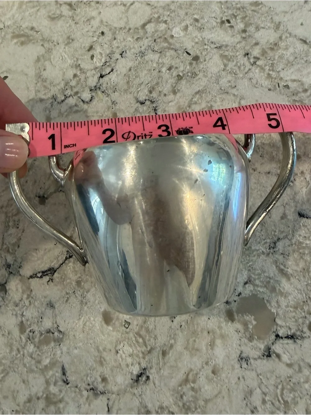 Vintage Gotham Silver Company Silver-Plated Double-Handled Open Sugar Bowl